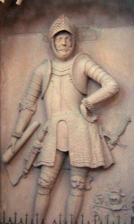 Berthold II de Zähringen - relief dans le chœur de la cathédrale de Fribourg